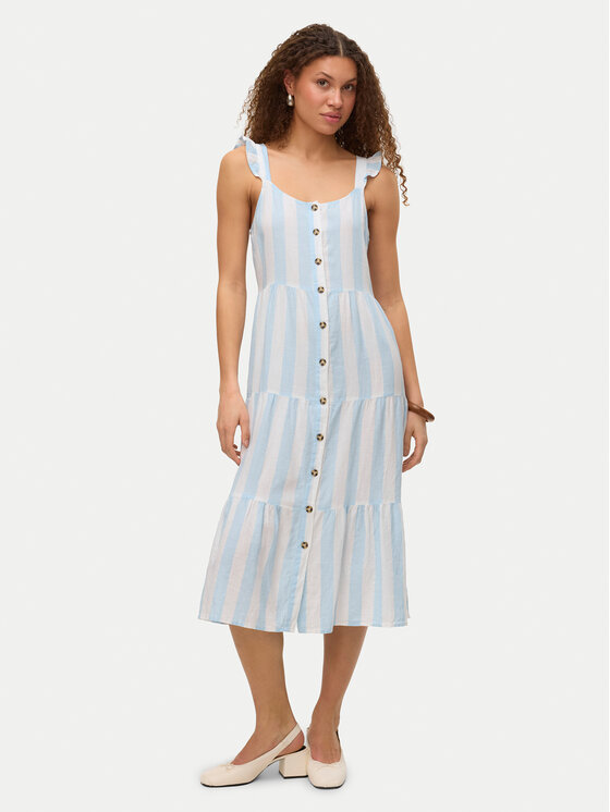 Vero Moda Vero Moda Letní šaty Linn 10322614 Světle modrá Regular Fit