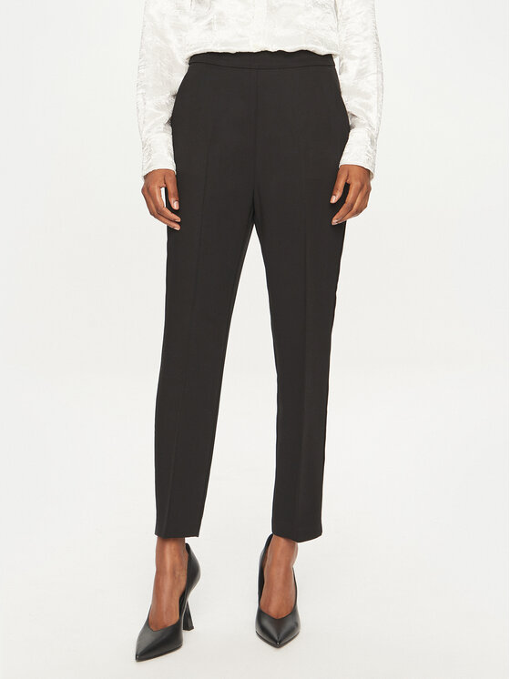 PINKO PINKO Hlače Parano 102861 A213 Crna Regular Fit