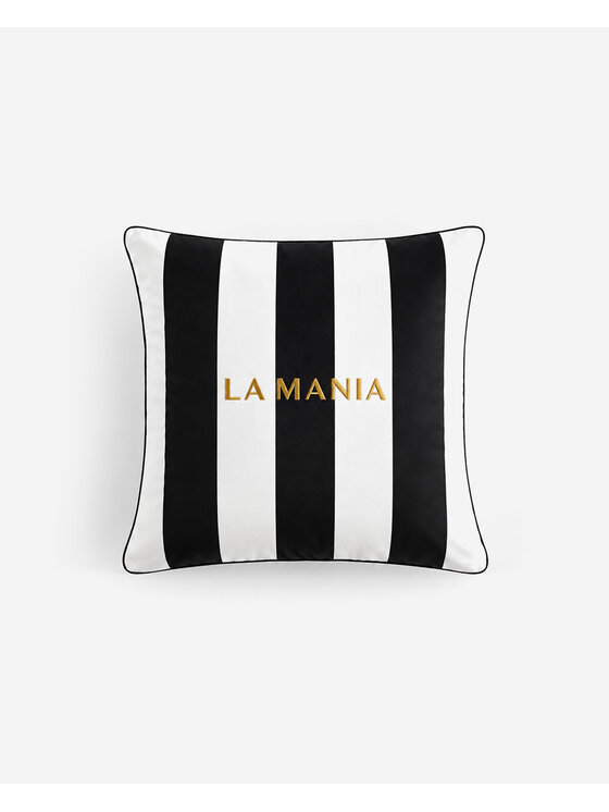 La Mania La Mania Poduszka dekoracyjna Stripes Luxury Czarny