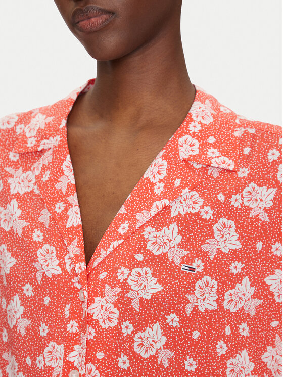 Tommy Jeans Tommy Jeans Särk DW0DW20285 Oranž Relaxed Fit