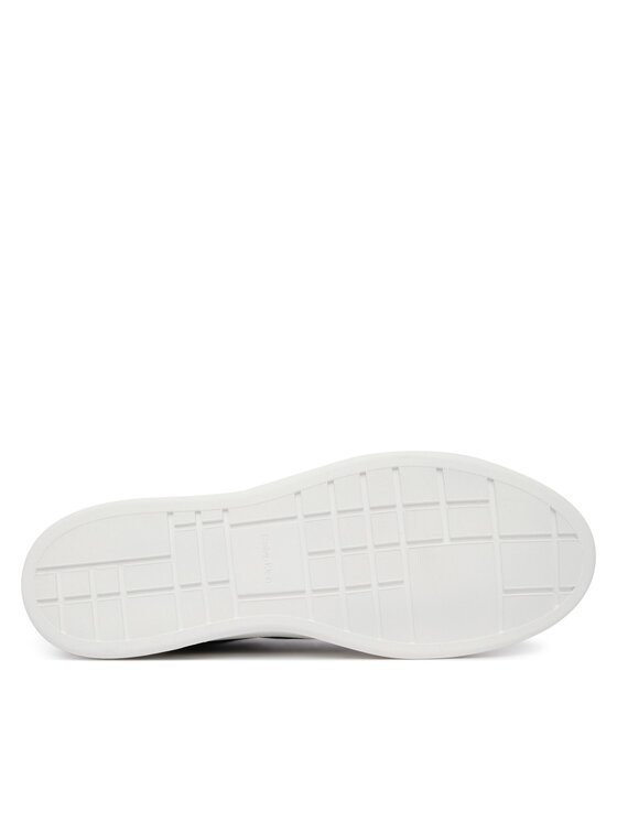 Calvin Klein Calvin Klein Sneakersy Basket Cupsole Laceup Lth Ml YM0YM01460 Čierna