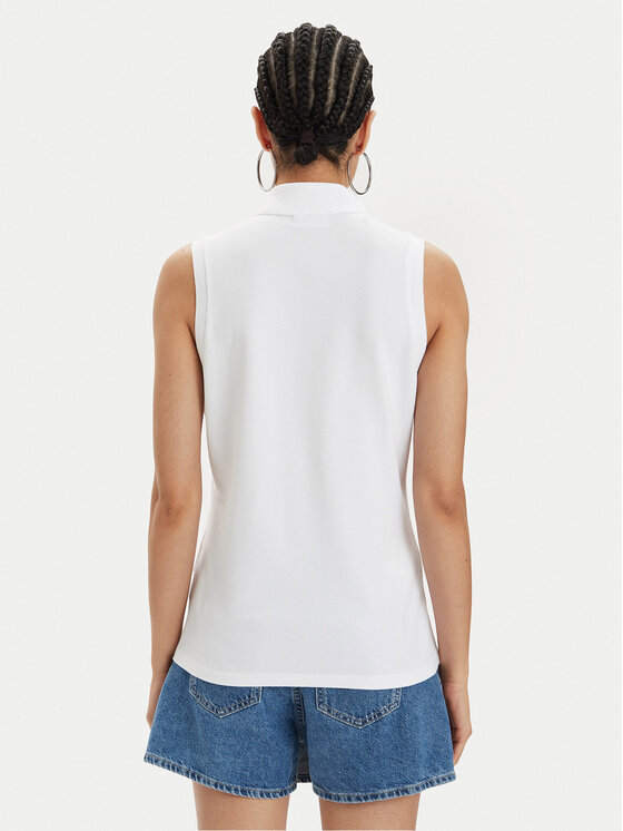 Lacoste Lacoste Поло PF5445 Білий Slim Fit