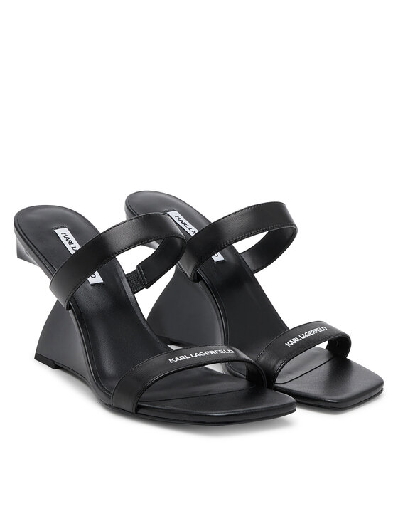 KARL LAGERFELD KARL LAGERFELD Klapki KL34611 Czarny