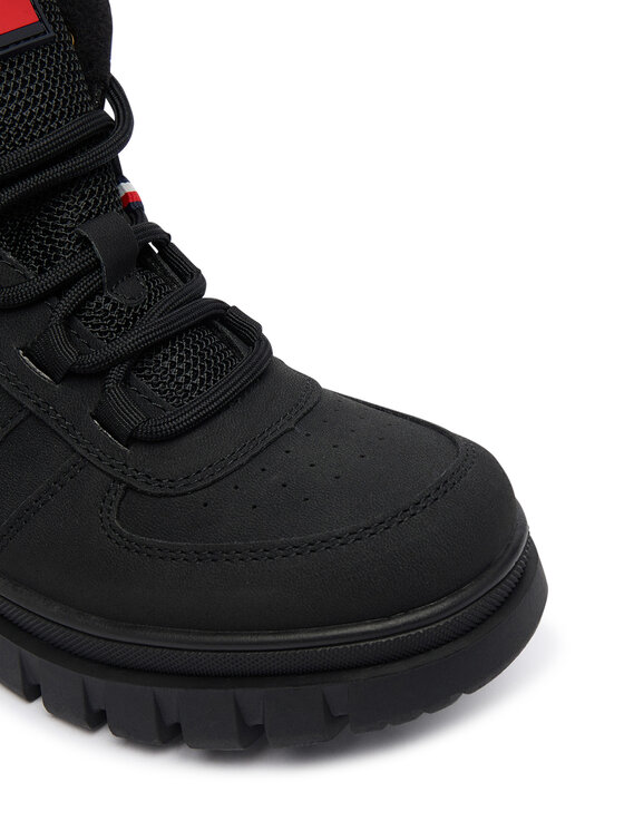 Tommy Hilfiger Tommy Hilfiger Μποτίνια T3X5-34129-1696999 S Μαύρο