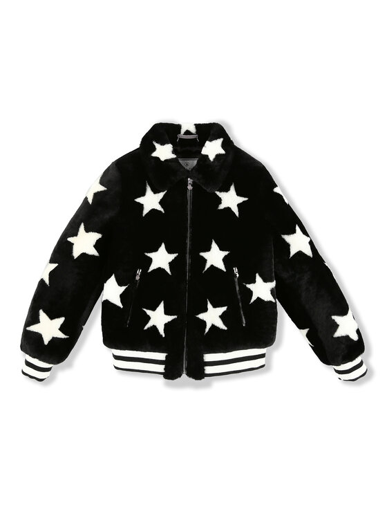 PHILIPP PLEIN PHILIPP PLEIN Kurtka skórzana 30337 Czarny Comfort Fit