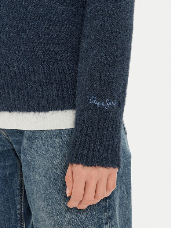 Pepe Jeans Pepe Jeans Pullover Hilda PL702227 Dunkelblau Regular Fit