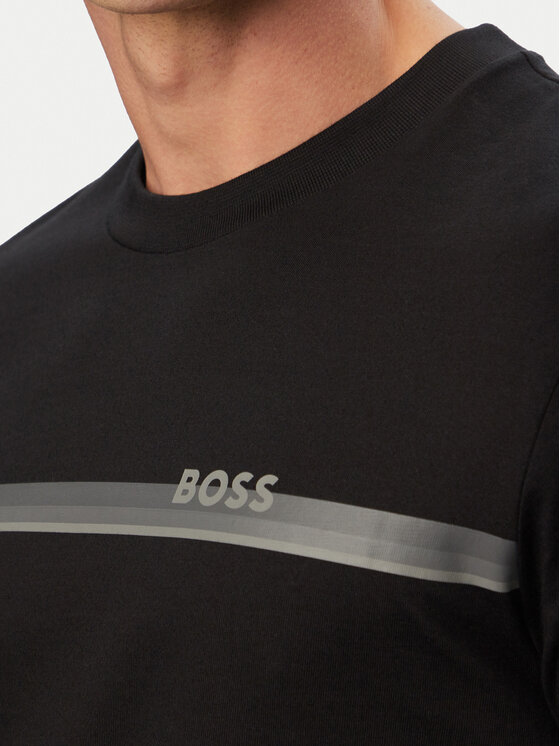 BOSS BOSS T-shirt Authentic 50561470 Crna Regular Fit