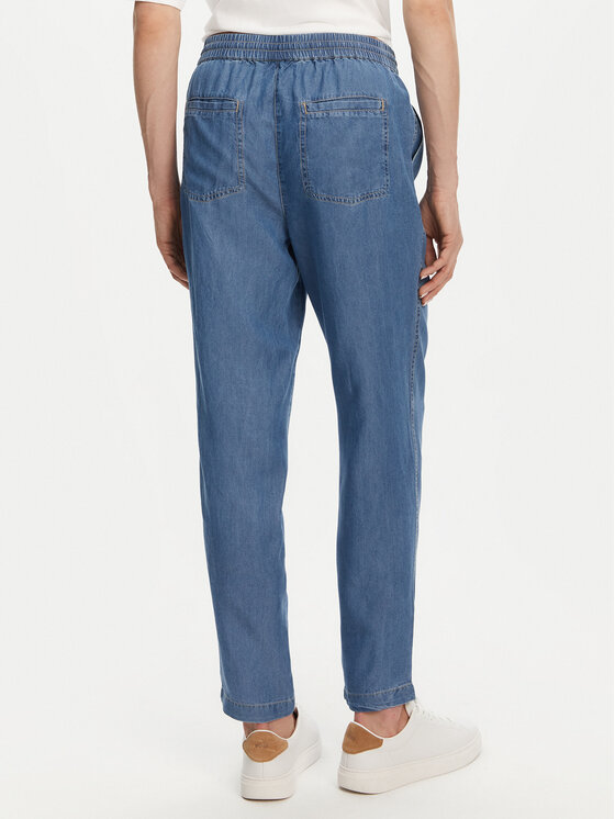 Olsen Olsen Pantaloni din material 14001890 Albastru Regular Fit