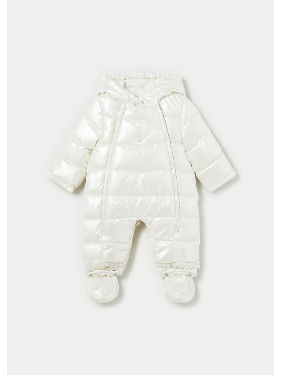 Mayoral Mayoral Зимен детски гащеризон 2607 Екрю Regular Fit
