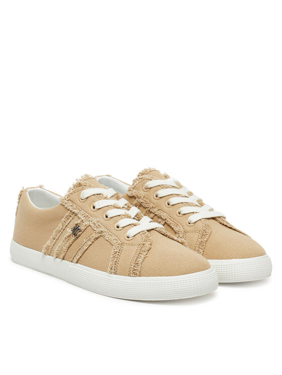 LAUREN RALPH LAUREN LAUREN RALPH LAUREN Sneakersy Janson Fray 802967040004 Beżowy