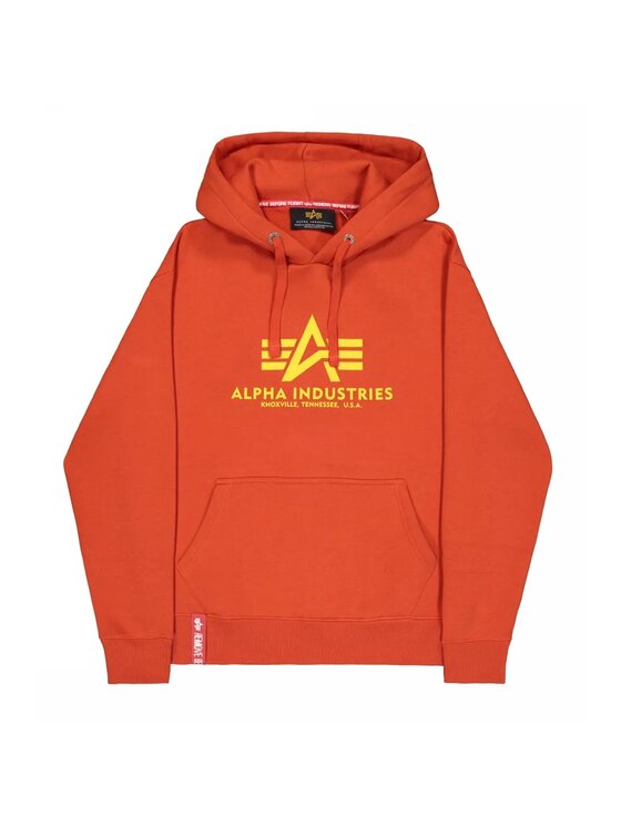 Alpha Industries Alpha Industries Bluza AI.178312 Pomarańczowy Regular Fit