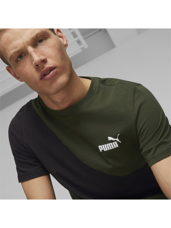 Puma Puma T-Shirt 673380 Zielony Regular Fit