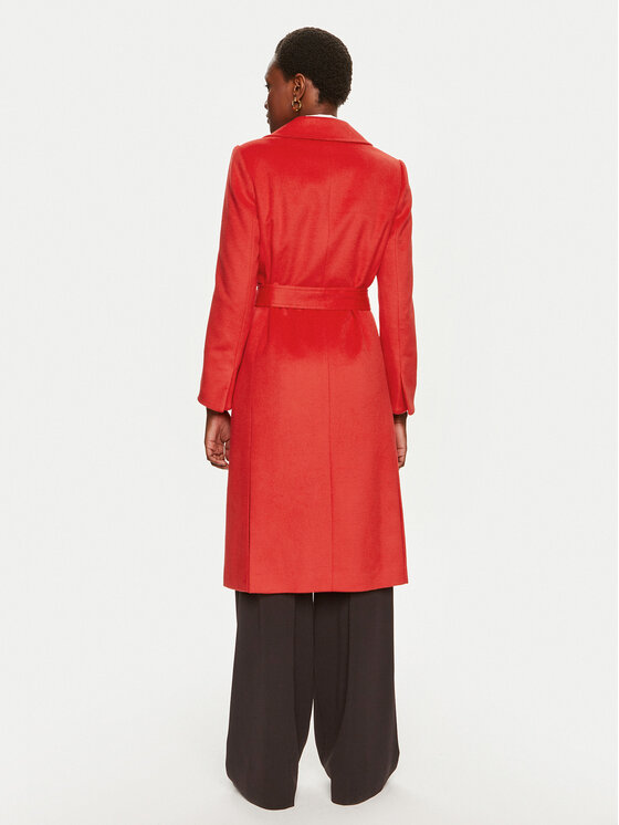 MAX&Co. MAX&Co. Wollmantel Runaway 2428016024200 Rot Regular Fit