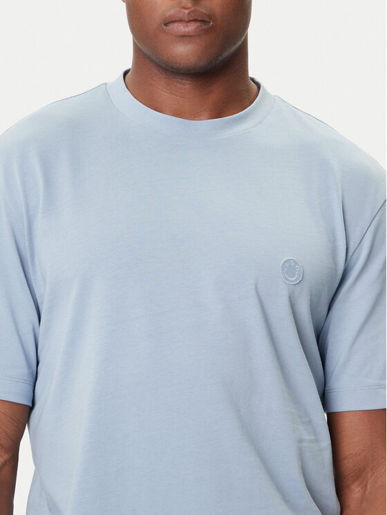 HUGO HUGO T-krekls Niley 50519984 Gaiši zils Regular Fit