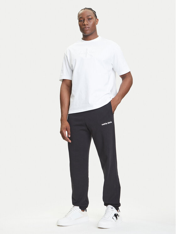 Calvin Klein Jeans Calvin Klein Jeans Spodnie dresowe LV04RC294G Czarny Regular Fit