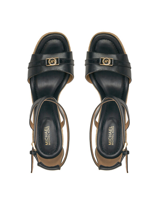 MICHAEL Michael Kors MICHAEL Michael Kors Espadrile Mandy Wedge 40R5MAMS2L Negru