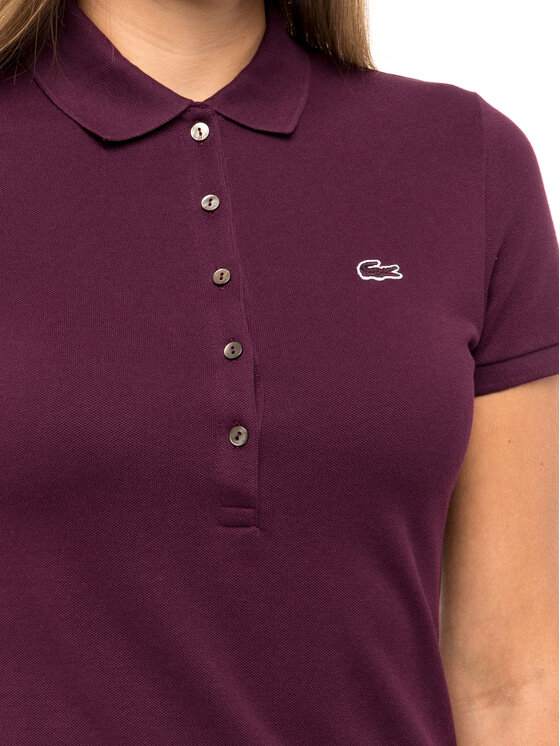 Polo shop lacoste violet