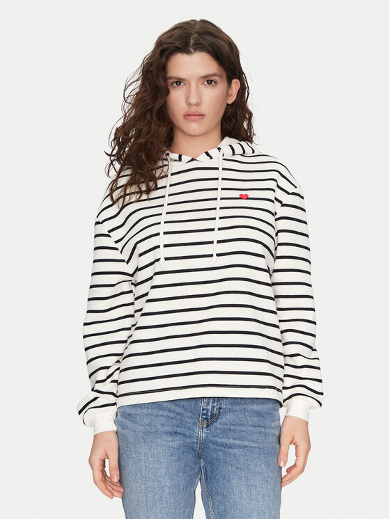 Pieces Pieces Pulóver Chilli 17157466 Ekru Regular Fit