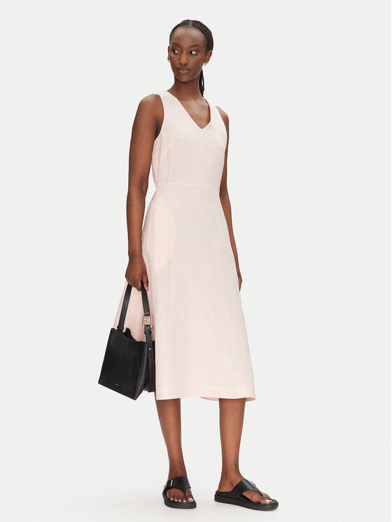 BOSS BOSS Vasaras kleita C_Dasico_1 50540512 Rozā Slim Fit