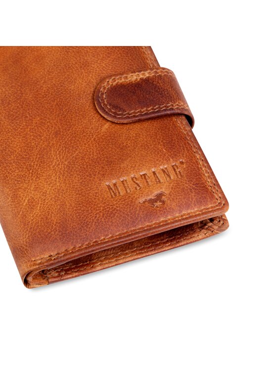 Mustang Mustang Portfel DENIMO HIGH WALLET Brązowy