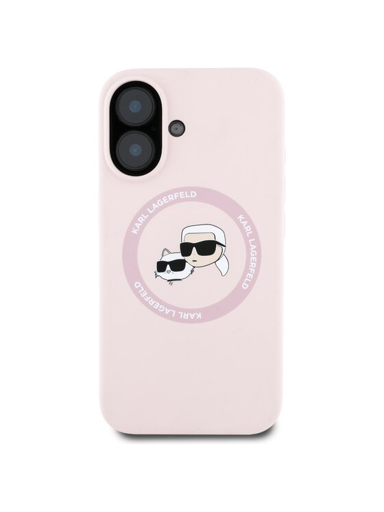 KARL LAGERFELD KARL LAGERFELD Etui na telefon iPhone 16 Różowy