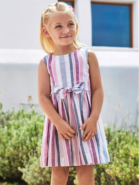 Mayoral Mayoral Vasarinė suknelė 3925 Violetinė Regular Fit