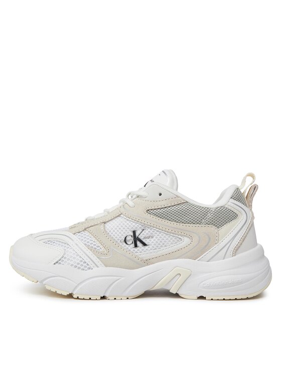 Calvin Klein Jeans Calvin Klein Jeans Сникърси Retro Tennis Su-Mesh Wn YW0YW00891 Бял