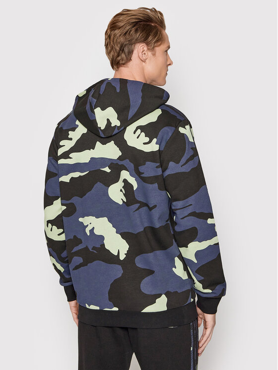 Felpa Graphics Camo HF4882 Blu scuro Standard Fit