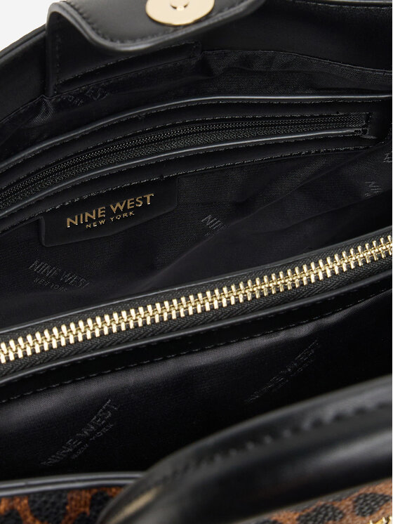 Nine West Nine West Дамска чанта EO-DOVER-LDA8524 Кафяв