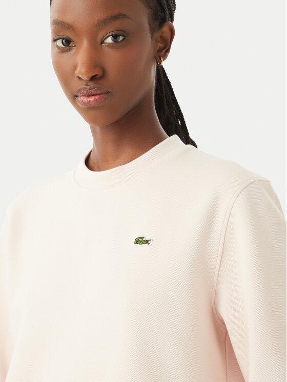 Lacoste Lacoste Majica dugih rukava SF5245 Svijetlo roza Relaxed Fit