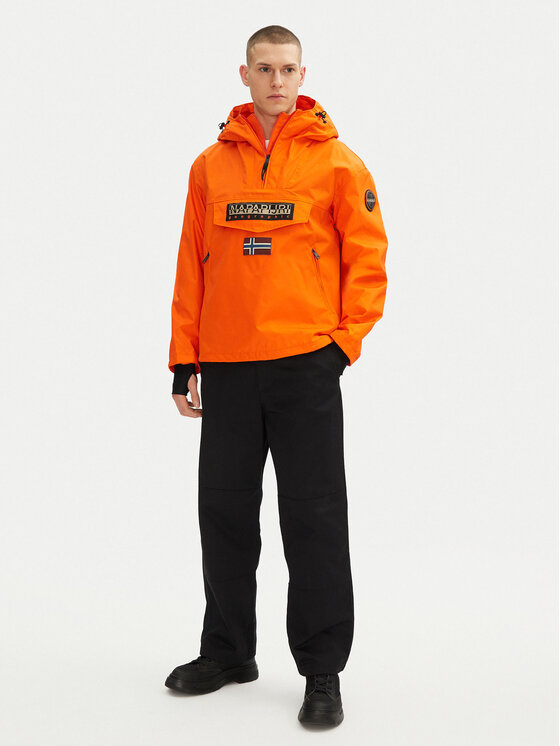 Napapijri Napapijri Kurtka anorak Rainforest Next Sum NP0A4ILW Pomarańczowy Regular Fit