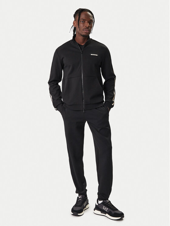 EA7 Emporio Armani EA7 Emporio Armani Світшот 7M001479 AF12660 UC001 Чорний Regular Fit