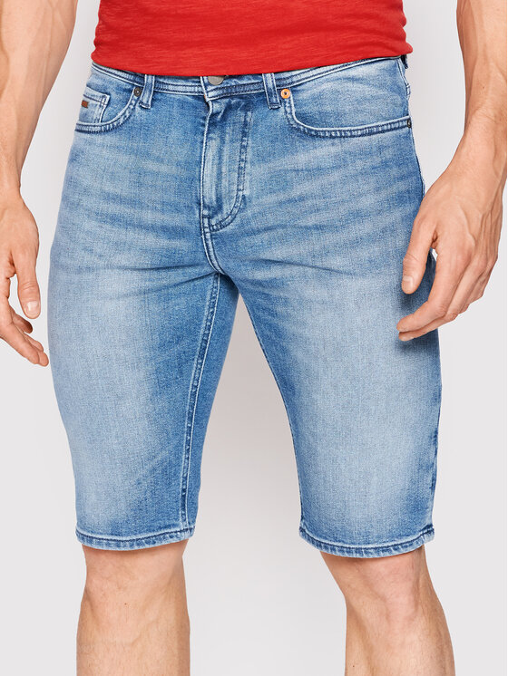 Pantaloncini di jeans Taber 50469955 Blu Slim Fit