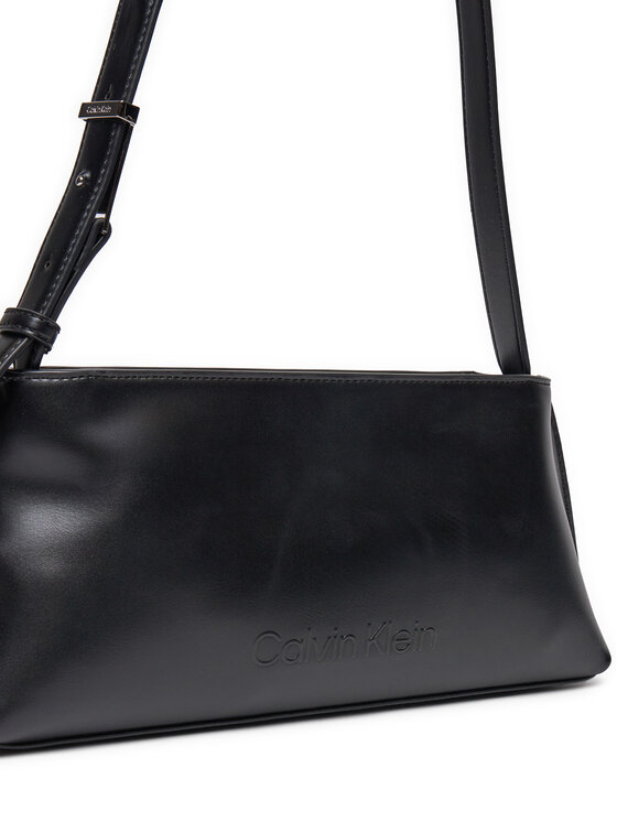 Calvin Klein Calvin Klein Borsetta Embossed Logo K60K612550 Nero