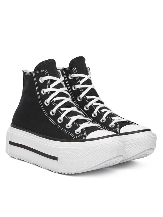 Converse Converse Scarpe da ginnastica Chuck Taylor All Star Lift Double Stack A12975C Nero