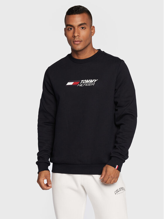 Tommy Hilfiger Tommy Hilfiger Mikina Essentials MW0MW27928 Tmavomodrá Regular Fit