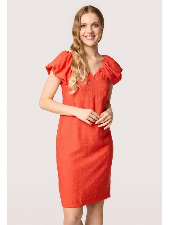 QUIOSQUE QUIOSQUE Každodenné šaty Quiosque 4UB024401 Oranžová Regular Fit