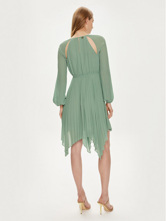 TWINSET TWINSET Koktejlové šaty 241TP2461 Modrá Regular Fit
