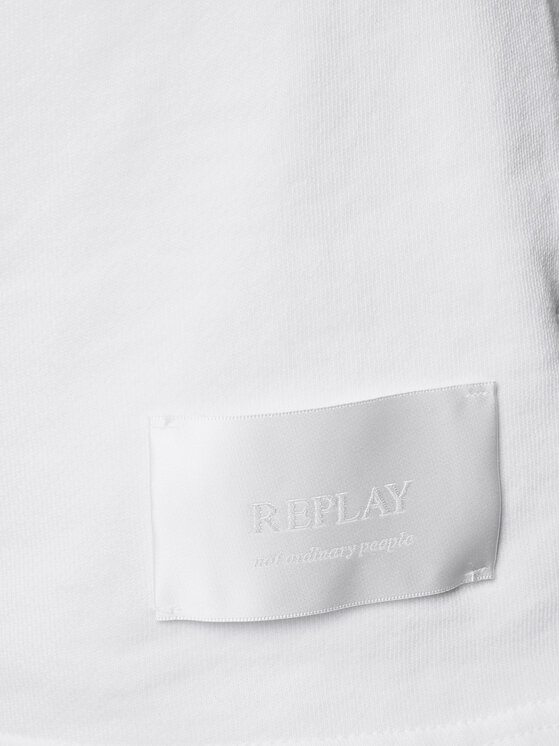 REPLAY Replay Pantaloni scurți sport W8047B.000.23650P Alb Regular Fit