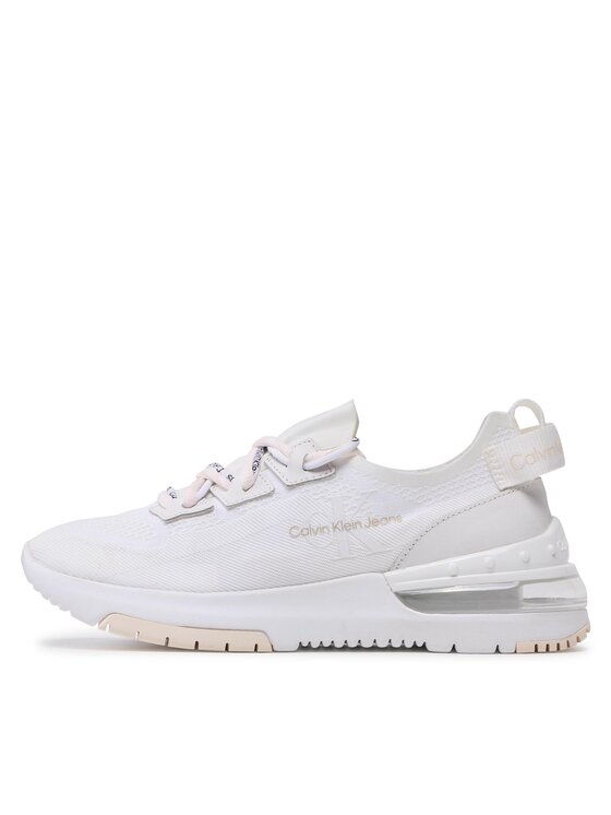 Calvin Klein Jeans Calvin Klein Jeans Αθλητικά Sporty Run Comfair Fluo Contr Wn YW0YW00938 Λευκό