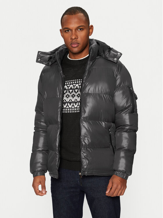 Brave Soul Brave Soul Зимова куртка MJK-JAREDGREY Сірий Regular Fit