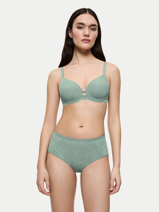Triumph Triumph Chiloți clasici cu talie înaltă Amourette Charm 10216997 Verde