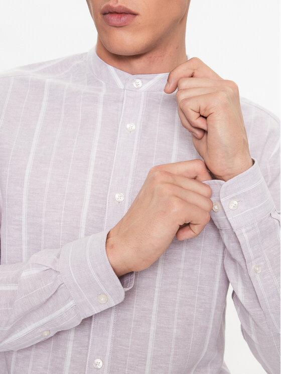Only & Sons Only & Sons Hemd 22025122 Grau Slim Fit