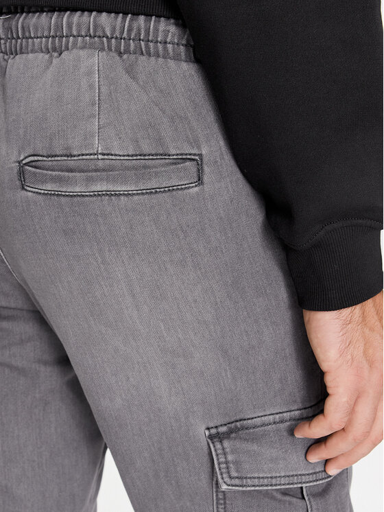 Only & Sons Only & Sons Pantaloni di tessuto 22027402 Grigio Regular Fit