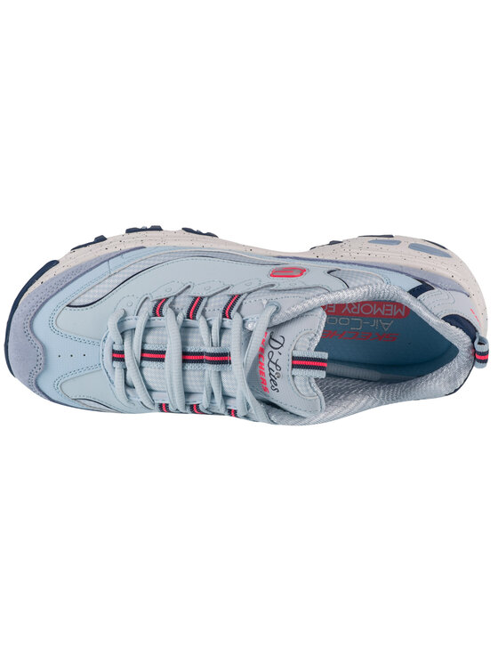Skechers Skechers Sneakersy Skechers D'Lites - Bold Views Niebieski