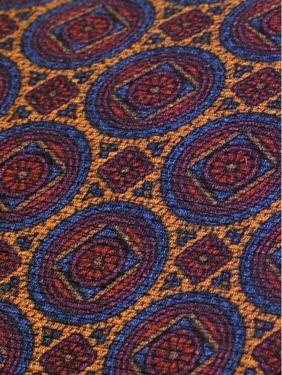 ELSNER ELSNER Γραβάτα JEDWAB ANCIENT MADDER A1108 Μπορντό