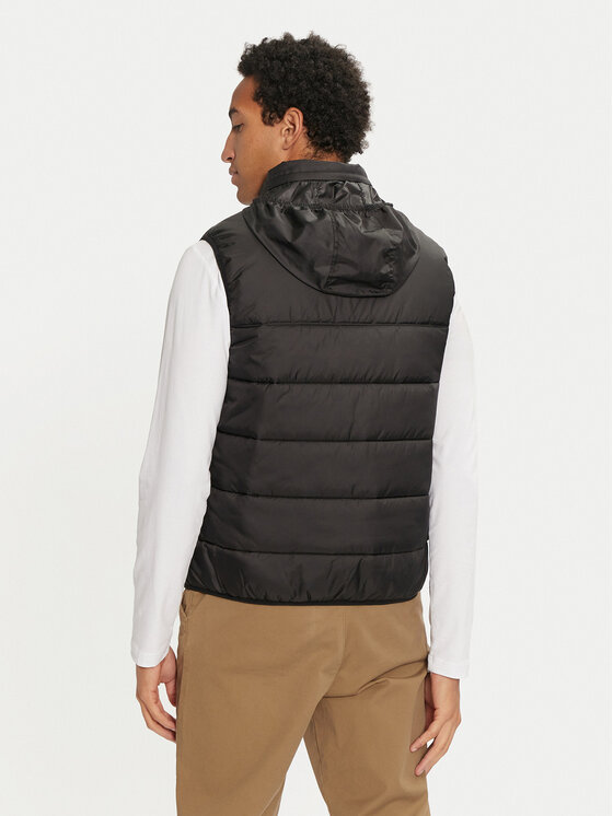 Lacoste Lacoste Γιλέκο BH6761 Μαύρο Regular Fit