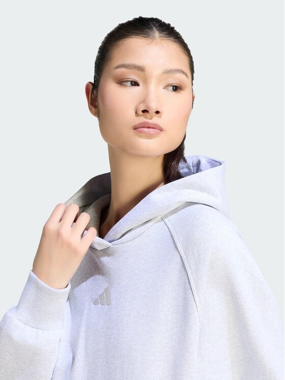 adidas adidas Bluza 164804 Szary Loose Fit
