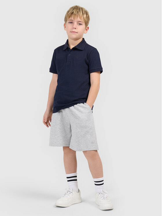 4F 4F Polo BASIC+ Granatowy Regular Fit