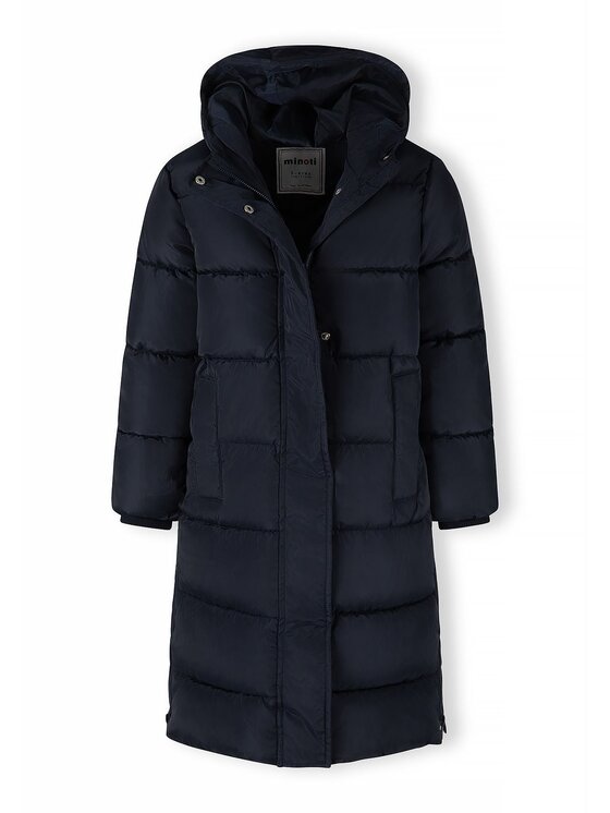 minoti minoti Kurtka zimowa 32COAT186B Granatowy Longline Fit